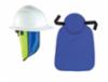 Ergodyne Chill-Its® Evaporative Cooling Hard Hat Pad w/ Neck Shade, Blue